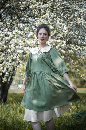 Платье "Яблоневый сад".